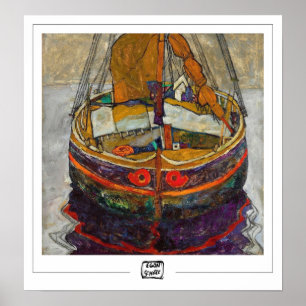 Egon Schiele Zedign Art Poster #318-2