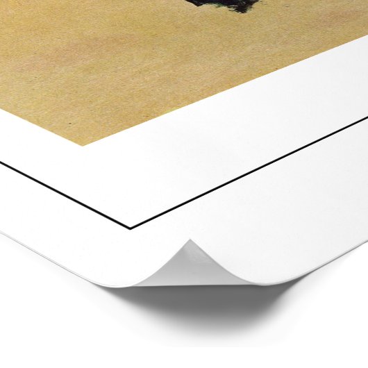 Egon Schiele Zedign Art Poster #7-2 (Hoek)