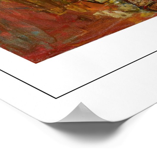 Egon Schiele Zedign Art Poster #7-3 (Hoek)