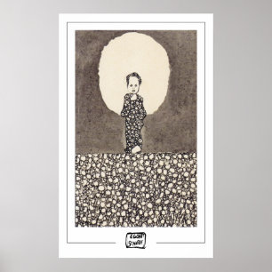 Egon Schiele Zedign Art Poster #95