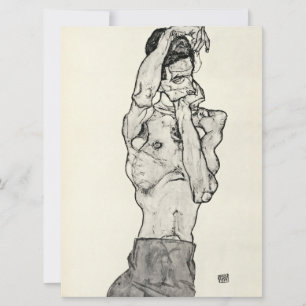 Egon Schiele - Zeichnungen II. Feestdagenkaart