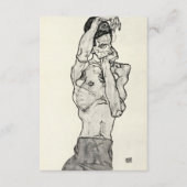 Egon Schiele - Zeichnungen II. Informatiekaartje (Voorkant)