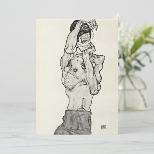 Egon Schiele - Zeichnungen II. Kaart (Staand voorkant)