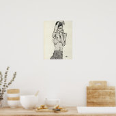 Egon Schiele - Zeichnungen II Poster (Keuken)
