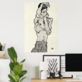 Egon Schiele - Zeichnungen II Poster (Thuiskantoor)