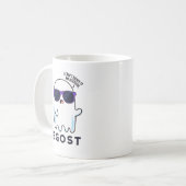 Egost Funny Halloween Ego Ghost Pun Koffiemok (Voorkant links)