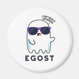 Egost Funny Halloween Ego Ghost Pun Magneet