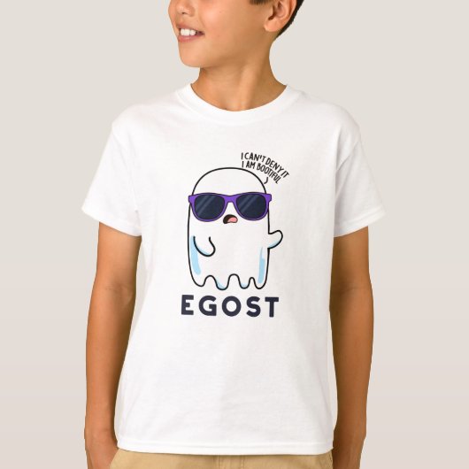 Egost Funny Halloween Ego Ghost Pun T-shirt (Voorkant)