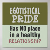 EGOTISTISCHE PRIJS ~ Poster / afdrukken (Voorkant)