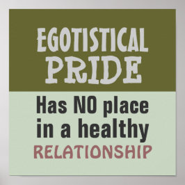 EGOTISTISCHE PRIJS ~ Poster / afdrukken