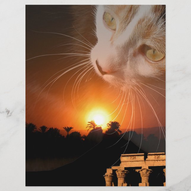 Egpytian Cat Goddess (Voorkant)