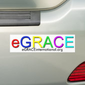 eGRACE: De Bumpersticker (Op auto)