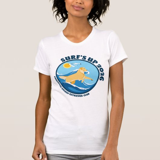 EGRC Surfs Up Dames T-shirt (Voorkant)