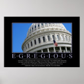 Egregious: Motivational Poster (Voorkant)