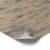 Egret aan wal II Poster (Hoek)