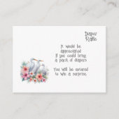 Egret Baby luier verloting behuizing kaart (Voorkant)