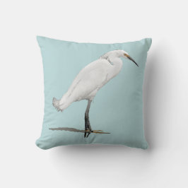 Egret Beach House Decor Kussen