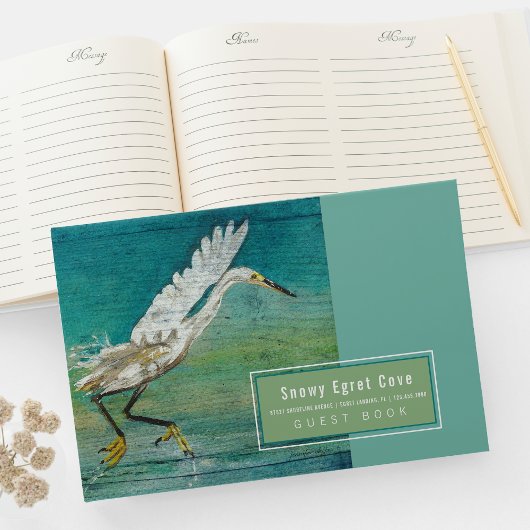 Egret Beach House Vacation Rental Guest Book Gastenboek