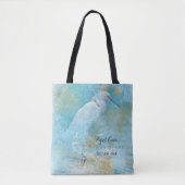 Egret Beach Vacation House Canvas tas (Voorkant)