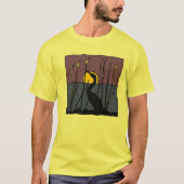 Egret between Reeds T-shirt (Voorkant)