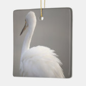 Egret Bird Ornament (Links)