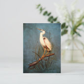 Egret Briefkaart (Staand voorkant)