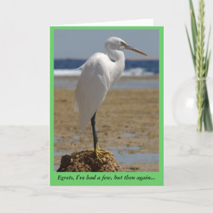 Egret Card Kaart