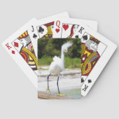 Egret Deck van de voorzijde van kaarten (Achterkant)