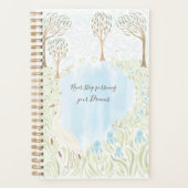 Egret en Irises Planner (Voorkant)