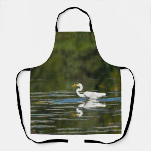 Egret Fish Feast Schort