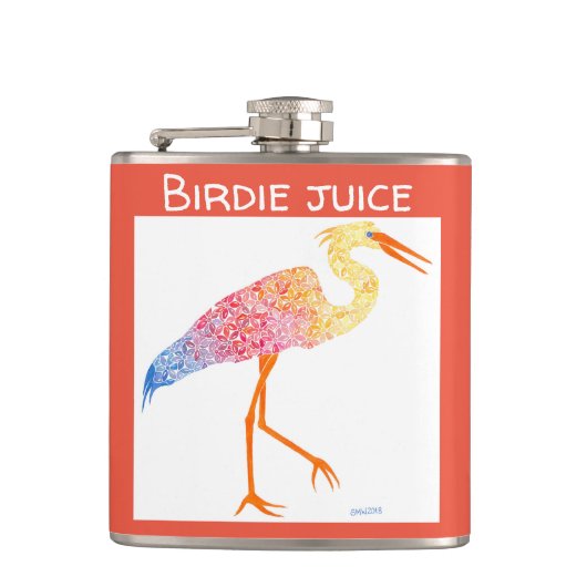 Egret Flask Heupfles (Voorkant)