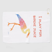Egret Golf Towel Golfhanddoek (Horizontaal)