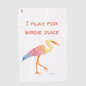 Egret Golf Towel Golfhanddoek (Voorkant)