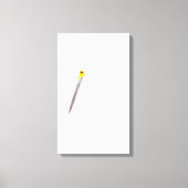 Egret headshot canvas afdruk (Voorkant)