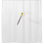 Egret headshot douchegordijn (Voorkant)