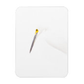 Egret headshot magneet (Verticaal)