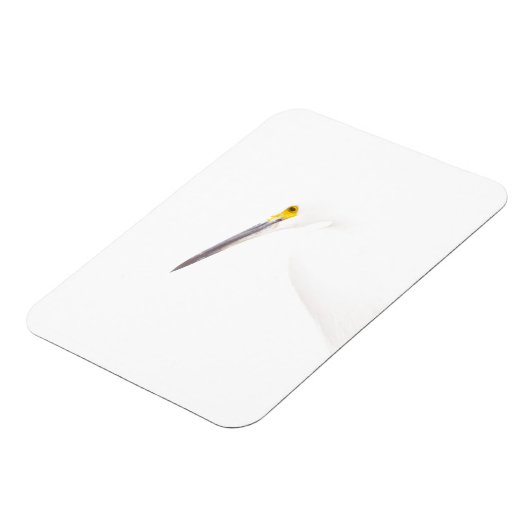 Egret headshot magneet (Linkerzijde)