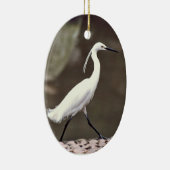 Egret Holiday Ornament (Rechts)