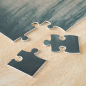 Egret in de mist legpuzzel (Zijkant)