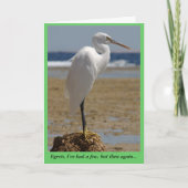 Egret Kaart (Voorkant)