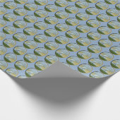 Egret Lake Bird Cadeaupapier (Hoek)