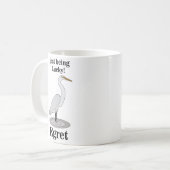 Egret Lucky Bird Koffiemok (Voorkant links)