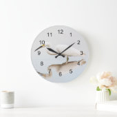 Egret op stille vijver grote klok (Huis)