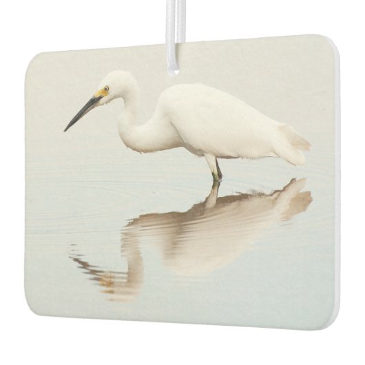 Egret op stille vijver luchtverfrisser (Links)