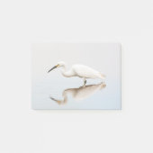 Egret op stille vijver post-it® notes (Voorkant)
