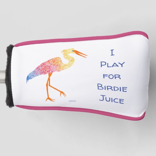 Egret Putter Hoesje Golfheadcover (Voorkant)