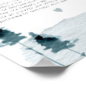 EGRET Rustic Slate Blue Late Night Diapers Game Poster (Hoek)