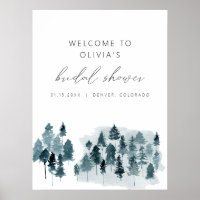 EGRET Rustic Winter Bruiloft Borrel Welcome Foam