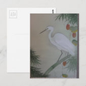 Egret Scroll van Hishida Shunso Briefkaart (Voorkant / Achterkant)