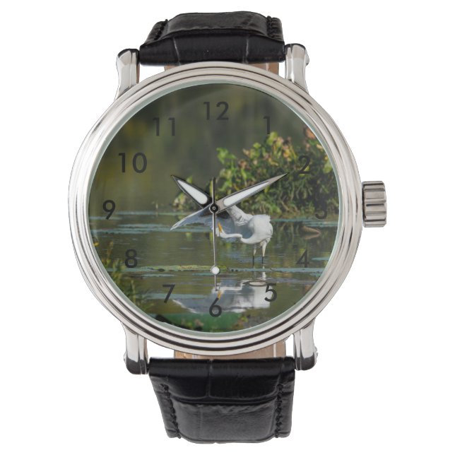 Egret Wing Examen Horloge (Voorkant)